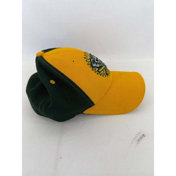 Oakland Athletics Hat Cap New Era Size M/L 3930 Fitted Yellow Elephant Logo - Picture 4 of 6